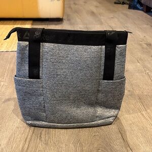 Reebok Heather Gray Tote with Black Accents